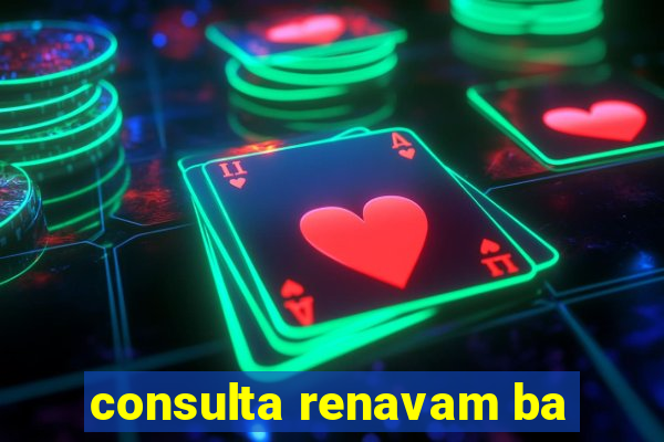 consulta renavam ba